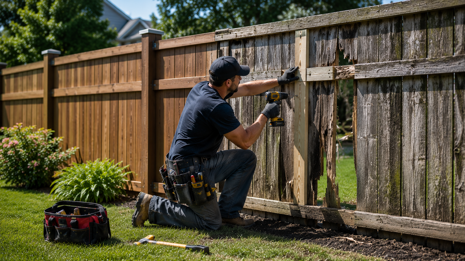 Professional Fence Repair in Panama City, FL